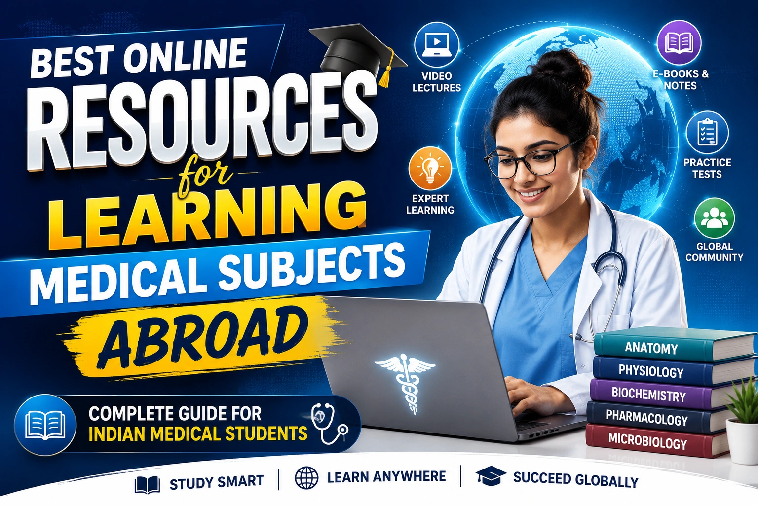 Best Online Resources for Learning Medical Subjects Abroad: Complete Guide for Indian Medical Students